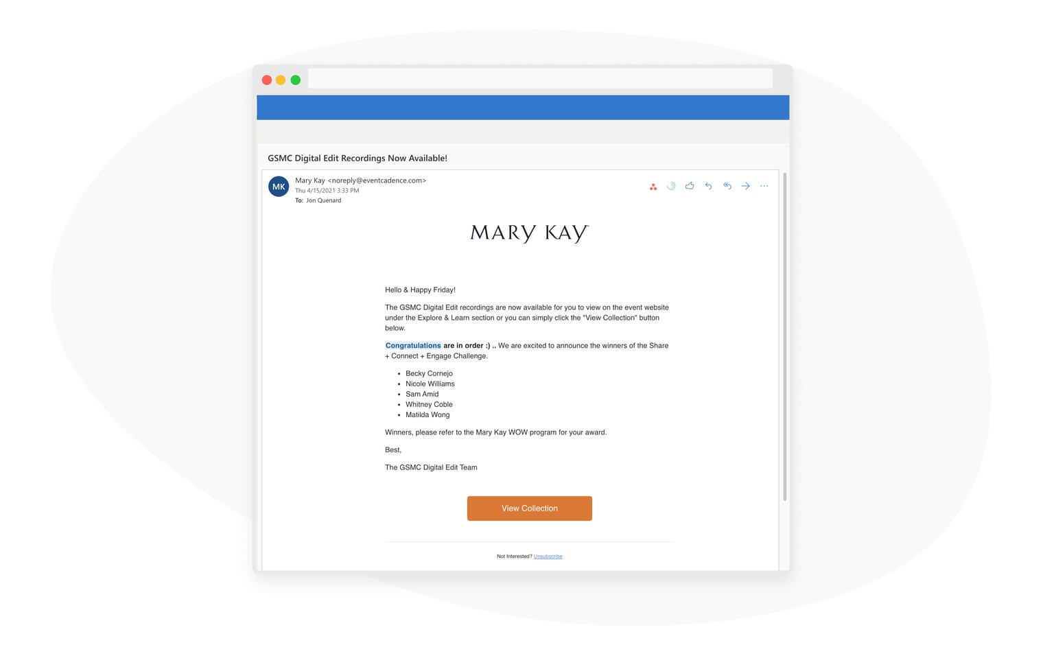 Email Notification