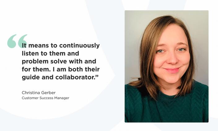 Christina Gerber, Customer Success Manager