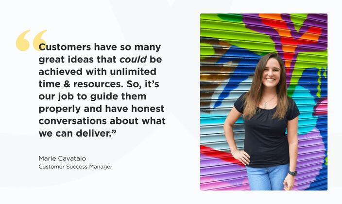 Marie Cavataio, Customer Success Manager