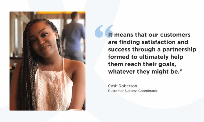 Cash Roberson, Customer Success Coordinator